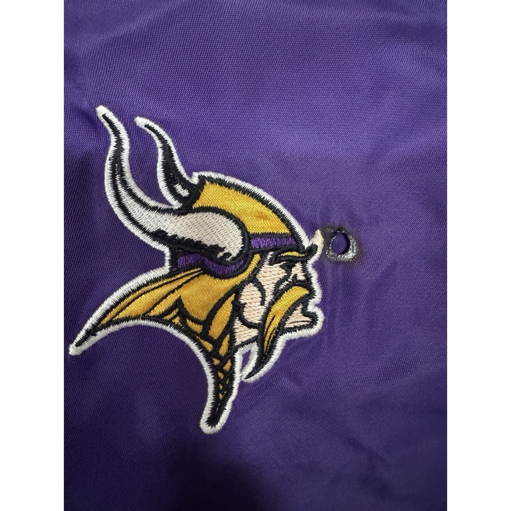 Vintage Minnesota Vikings Jacket Mens XL NFL Football Starter Pullover 90s‎ - Picture 14 of 14